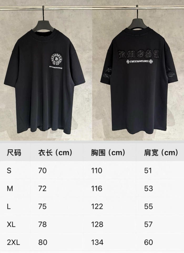 Chrome Hearts 2026ss New  T Shirt Size S-XXL