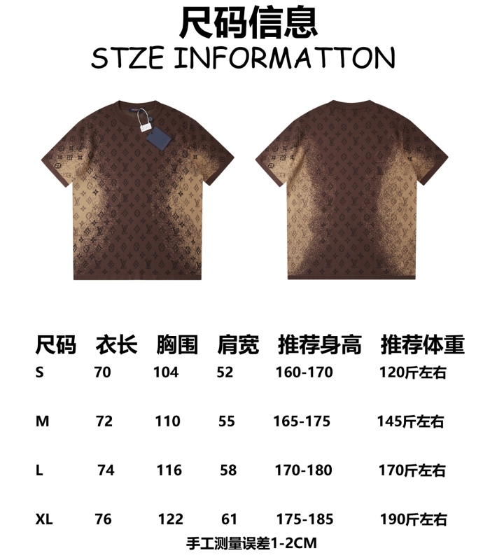 Louis Vuitton  2026ss New  T Shirt Size S-XL