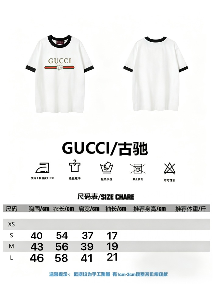 Gucci 2026ss New  T Shirt Size XS-L
