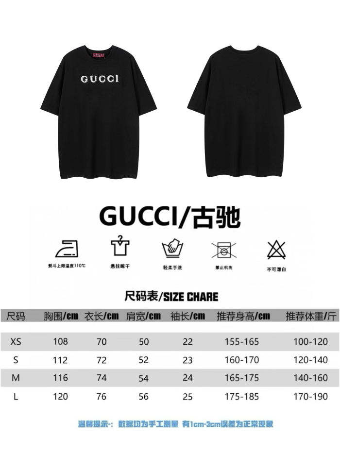 Gucci 2026ss New  T Shirt Size XS-L