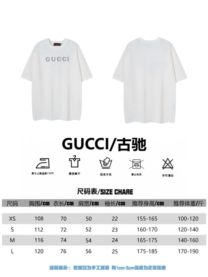 Gucci 2026ss New  T Shirt Size XS-L