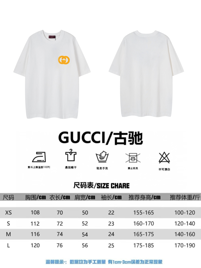 Gucci 2026ss New  T Shirt Size XS-L