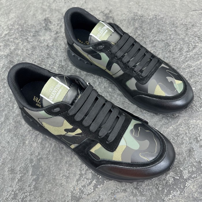 Valentino Camouflage Rockrunner Sneaker Size 36-46