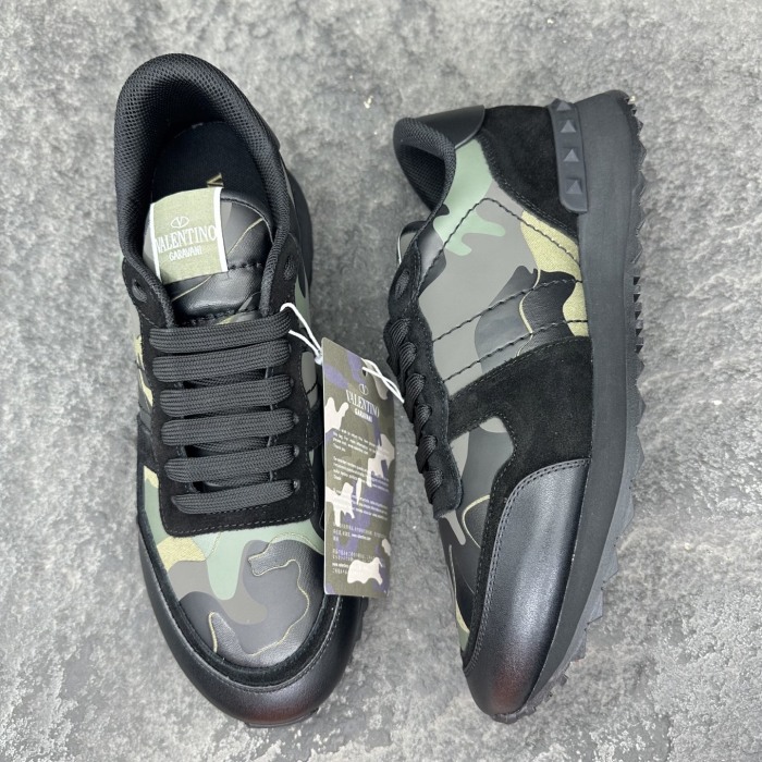Valentino Camouflage Rockrunner Sneaker Size 36-46