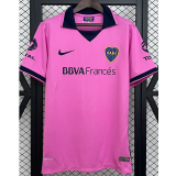 2013-2014 Boca Juniors Pink Retro Soccer Jersey