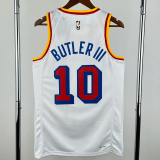 24-25 WARRIORS BUTLERIII #10 White Retro Top Quality Hot Pressing NBA Jersey