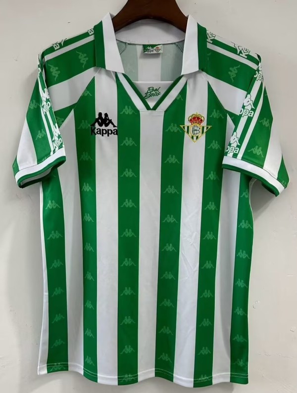 1996 Real Betis Home Retro Soccer Jersey