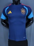 25-26 Spain Blue Player Version Training shirts