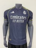 25-26 RMA Grey Special Edition Player Version Soccer Jersey