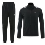2026 AD Black Jacket Tracksuit 