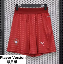 2026 Portugal Home Player Version Shorts Pants (球员短裤)