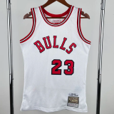 1984-85 BULLS JORDAN #23 White Retro Top Quality Hot Pressing NBA Jersey