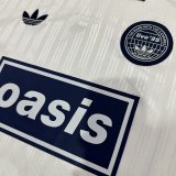 2025 AD Oasis Joint Edition White Polo Short Sleeve