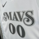 24-25 Dallas Mavericks CHRISTIE #00 White City Edition Top Quality Hot Pressing NBA Jersey