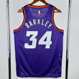 22-23 SUNS BARKLEY #35 Purple Retro Top Quality Hot Pressing NBA Jersey