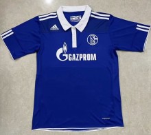 2010-2011 Schalke Home Retro Soccer Jersey