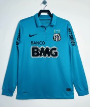 2012-2013 Santos FC Third Long sleeves Retro Soccer Jersey