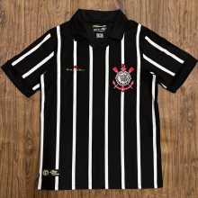 2012 Corinthians Black Special Edition Retro Soccer Jersey