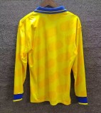1994 Colombia Home Long Sleeve Retro Soccer Jersey