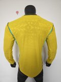 2026 Brazil Home Long Sleeve Player Version Soccer Jersey (长袖球员)