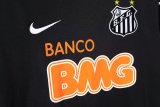 2012-2013 Santos FC Black Retro Soccer Jersey