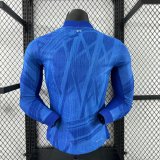 25-26 CHE Home Long Sleeve Player Version Soccer Jersey