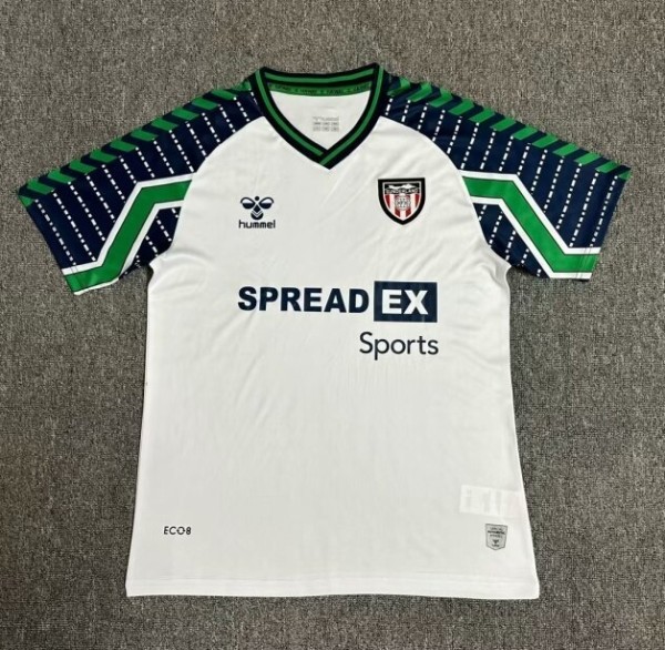 24-25 Sunderland Away Fans Soccer Jersey