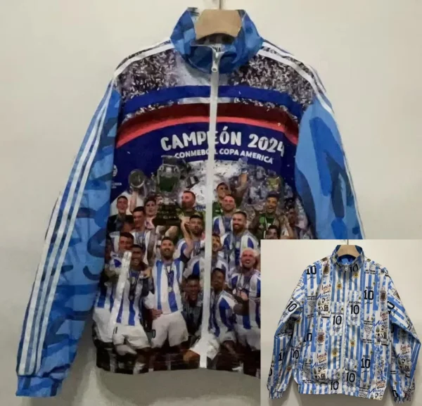 24-25 Argentina Double Sided Windbreaker Messi
