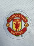 2010-2011 Man Utd Away Long Sleeve Retro Soccer Jersey