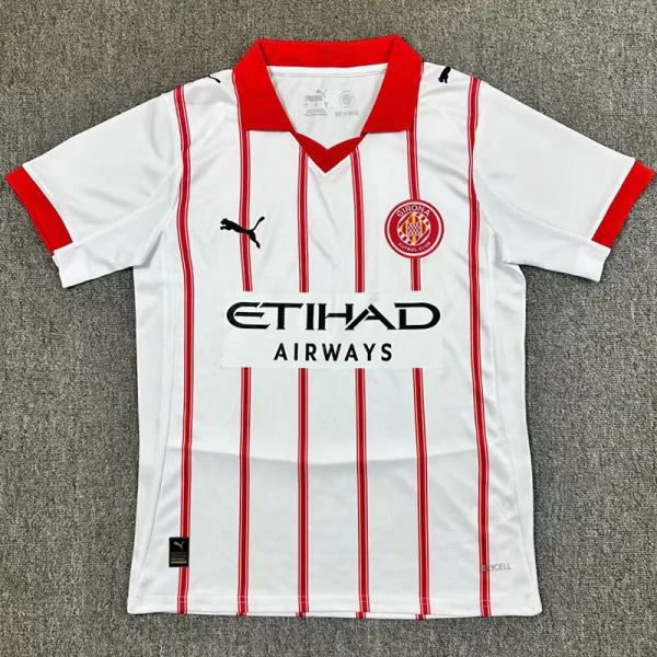 25-26 Girona Home Fans Soccer Jersey
