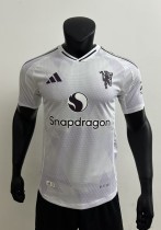 25-26 Man Utd Away Player Version Soccer Jersey