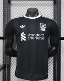 25-26 LIV Black Goalkeeper Player Version Soccer Jersey