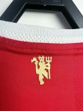 2021-2022 Man Utd Home Player Version Retro Soccer Jersey