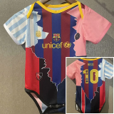 25-26 MESSI #10 Baby Infant Crawl Suit