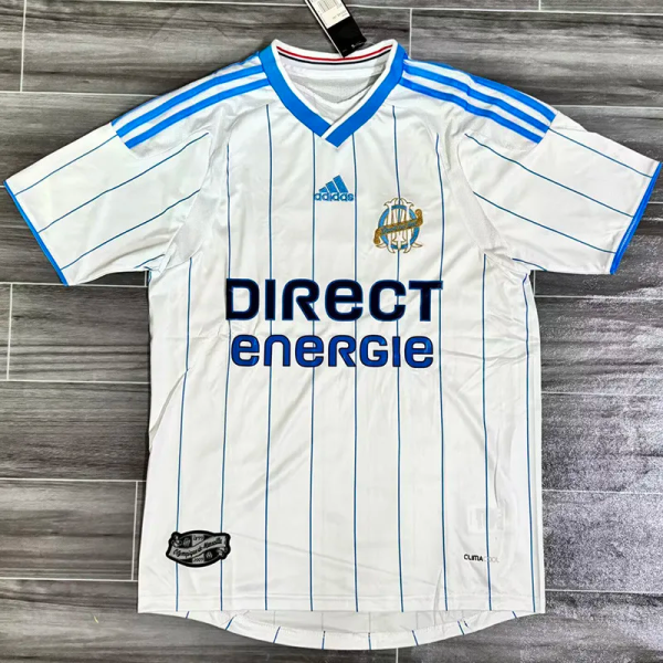 2009-2010 Marseille Home Retro Soccer Jersey