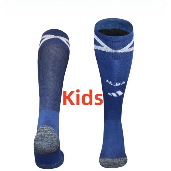 2026 Scotland Home Kids Socks