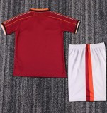 1998-1999 Roma Home Retro Kids Soccer Jersey