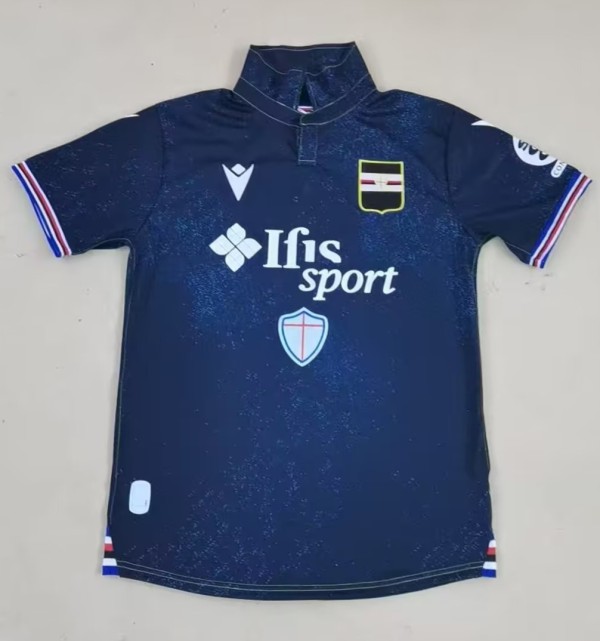 25-26 Sampdoria Third Fans Soccer Jersey