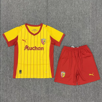 25-26 RC Lens Home Kids Soccer Jersey 25-26 RC Lens Home Kids Soccer Jersey