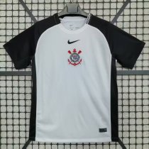 25-26 Corinthians Home Fans Soccer Jersey