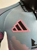 25-26 Inter Miami Pink Blue Special Edition Player Version Soccer Jersey