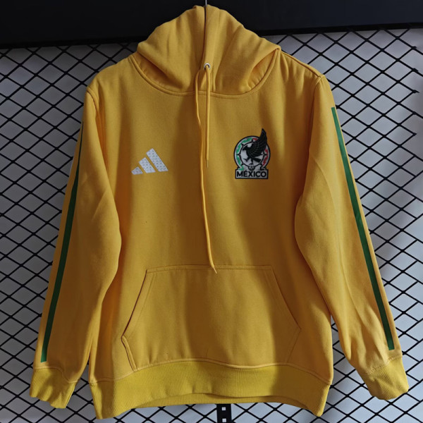 2026 Mexico Yellow Hoody 黄色(加绒)