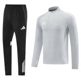 2025 AD Grey Half Pull Tracksuit 