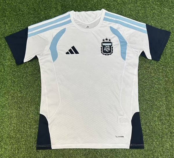 25-26 Argentina White Training Shirts