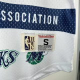 2026 Dallas Mavericks White Retro High Quality Casual T-Shirt #MN