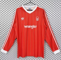1982-1984 Nottingham Home Long Sleeve Retro Soccer Jersey 1982-1984 Nottingham Home Long Sleeve Retro Soccer Jersey
