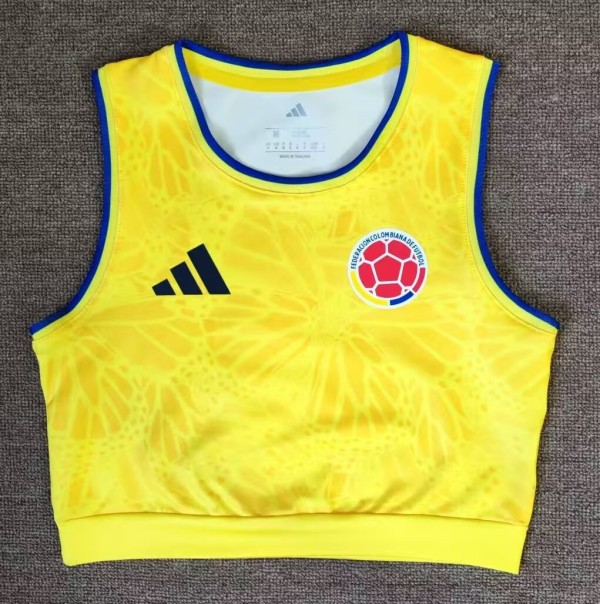 2026 World Cup Colombia Home Women Yoga Vest (女)