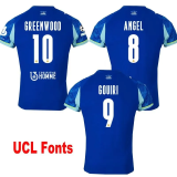 25-26 Marseille Away Fans Soccer Jersey