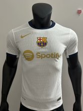 25-26 BAR White Special Edition Player Version Soccer Jersey