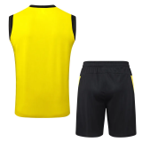 25-26 Dortmund High Quality Tank Top And Shorts Suit